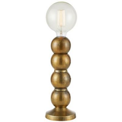 Markslöjd Gong lampa stołowa 1x40W złota 108780