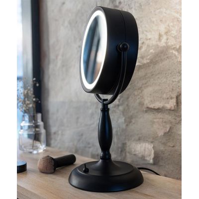 Markslöjd Face lampa stołowa 1x4W czarny 108788