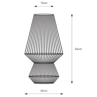 Markslöjd Razzo lampa stołowa 1x40 W beżowa 108822