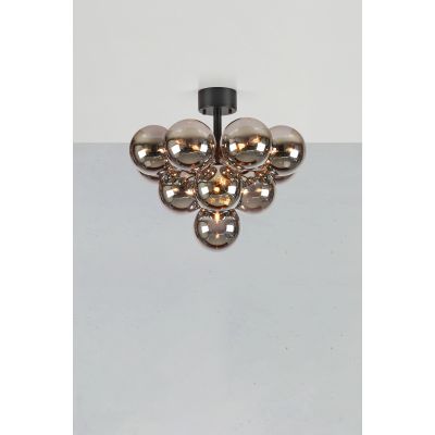Markslöjd Merlot lampa wisząca 13x18 W czarna-przydymiona 108845