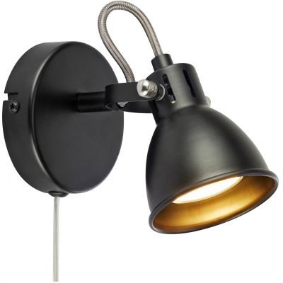 Markslöjd Mion kinkiet 1x7 W czarny 108846