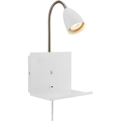 Markslöjd Cuarto kinkiet 1x7 W biały 108856