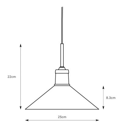 Markslöjd Vela lampa wisząca 1x40 W mosiądz-zielona 108868
