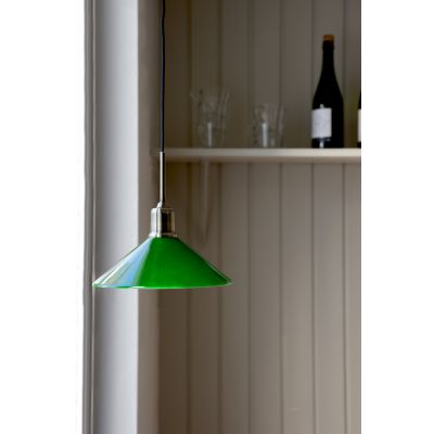 Markslöjd Vela lampa wisząca 1x40 W mosiądz-zielona 108868