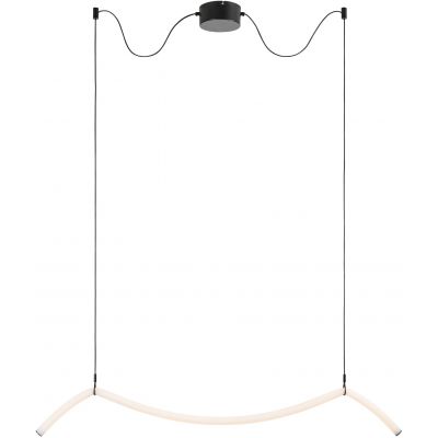 Markslöjd Melt lampa wisząca 1x13 W czarna 108873