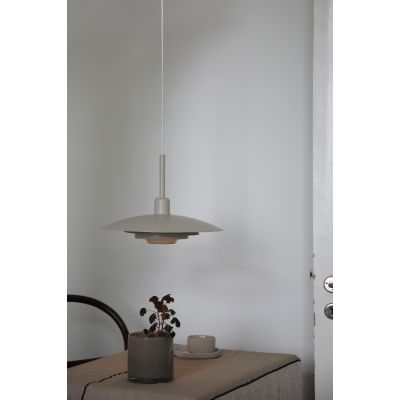 Markslöjd Piny lampa wisząca 1x60 W beżowa 108875