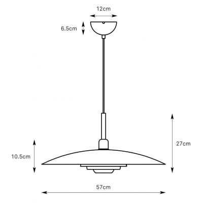 Markslöjd Piny lampa wisząca 1x60 W beżowa 108877