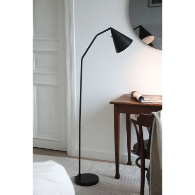 Markslöjd Funil lampa stojąca 1x4,9 W czarna 108889