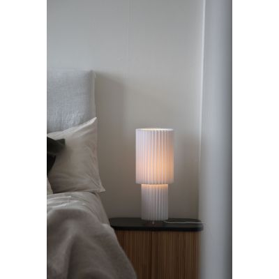 Markslöjd Catis lampa stołowa 1x60 W biała 108897