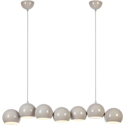 Markslöjd Cupolo lampa wisząca 7x40 W szary/popielaty 108914