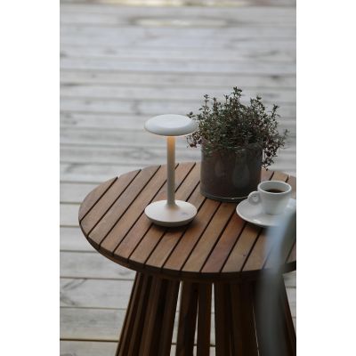 Markslöjd Petit lampa stołowa zewnętrzna 1x2 W szara 108917