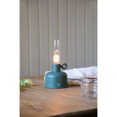 Markslöjd Astrid lampa stołowa zewnętrzna 1x2 W zielona 108920