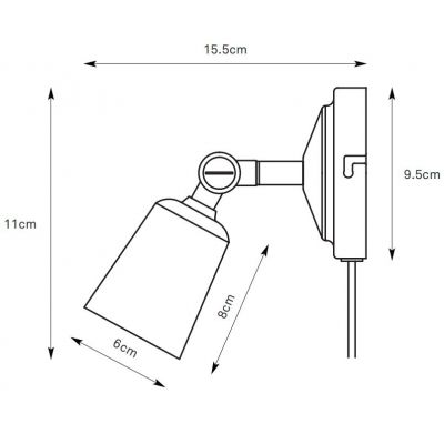 Markslöjd Tiny kinkiet 1x7 W chrom 108979
