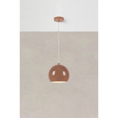 Markslöjd Pop lampa wisząca 1x40 W brązowa 108990