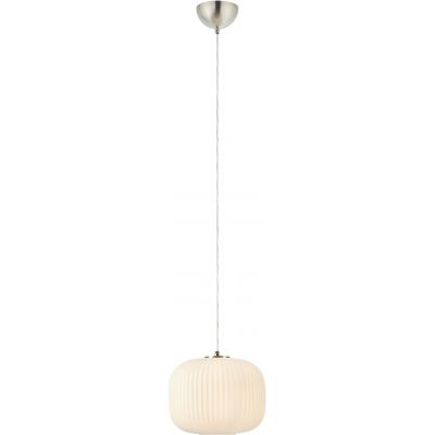 Markslöjd Sober lampa wisząca 1x40 W biała-nikiel 109008