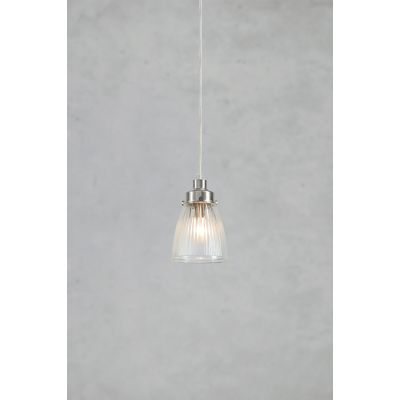 Markslöjd Bellis lampa wisząca 1x40 W nikiel 109009