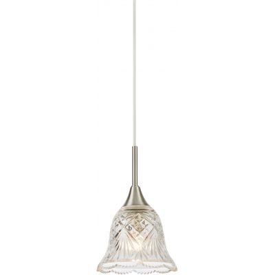 Markslöjd Luna lampa wisząca 1x40 W nikiel 109012