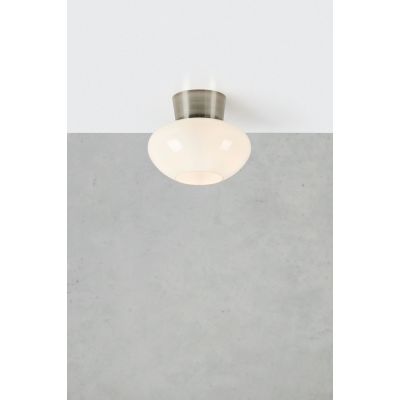 Markslöjd Malaga lampa podsufitowa 1x60 W biała-nikiel 109025