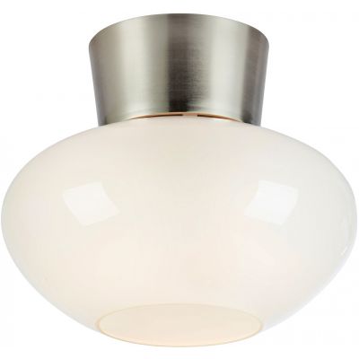 Markslöjd Malaga lampa podsufitowa 1x60 W biała-nikiel 109025