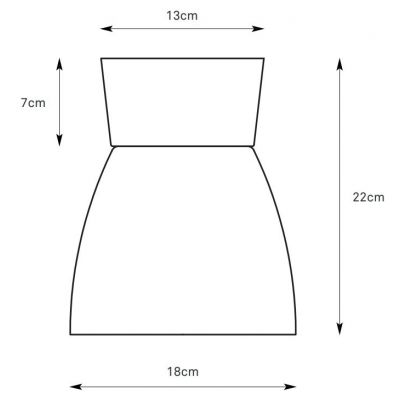 Markslöjd Nerja lampa podsufitowa 1x60 W biała-stal 109026