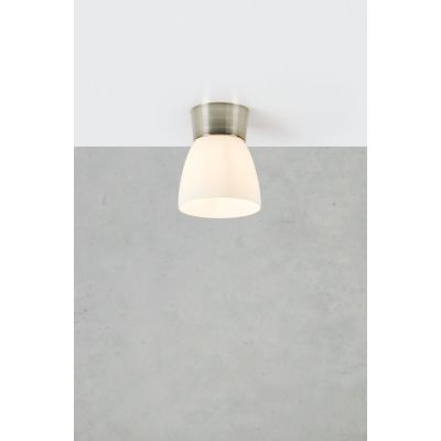 Markslöjd Nerja lampa podsufitowa 1x60 W biała-stal 109026