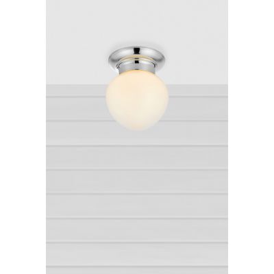 Markslöjd Ronda lampa podsufitowa 1x40 W biała-chrom 109029