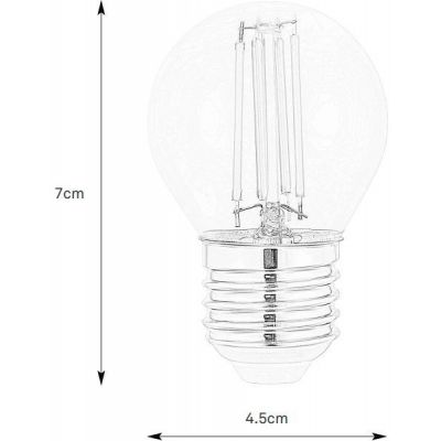 Markslöjd Classic żarówka LED 1x4 W 2700 K E27 109093
