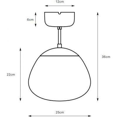 Markslöjd Rise lampa podsufitowa 1x40 W biała-chrom 109166
