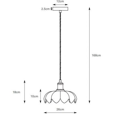 Markslöjd Kurage lampa wisząca 1x40 W antyczny mosiądz-zielona 109177