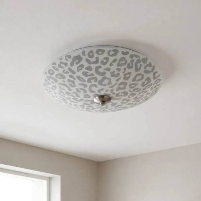 Markslöjd Safari plafon 2x60 W biały-czarny 109331