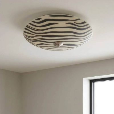 Markslöjd Safari lampa podsufitowa 2x60 W biała-czarna 109332