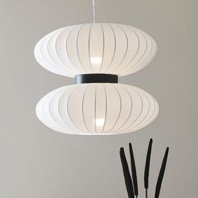 Markslöjd Daburu lampa wisząca 2x40W biało/czarna 108113