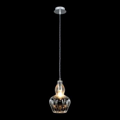 Maytoni Eustoma lampa wisząca 1x40W przezroczysta MOD238-PL-01-TR
