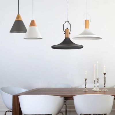 Maytoni Bicones lampa wisząca 1x60W biała P359-PL-140-W