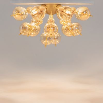 Maytoni Bolla lampa podsufitowa 4x60 W mosiądz MOD133CL-04BS