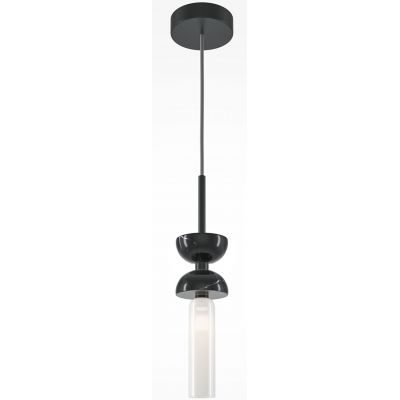 Maytoni Kyoto lampa wisząca 1x28 W czarna MOD178PL-01B
