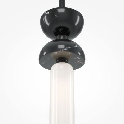 Maytoni Kyoto lampa wisząca 1x28 W czarna MOD178PL-01B