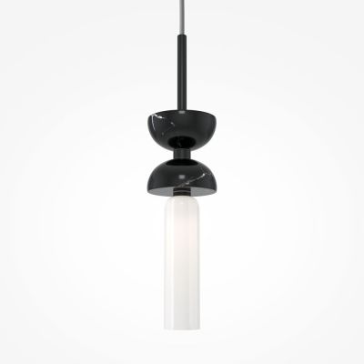 Maytoni Kyoto lampa wisząca 1x28 W czarna MOD178PL-01B