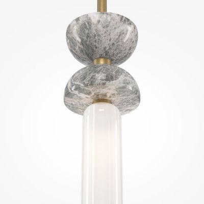 Maytoni Kyoto lampa wisząca 1x28 W szara MOD178PL-01GR