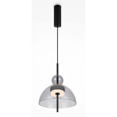 Maytoni Bangkok lampa wisząca 1x12 W czarna MOD185PL-L11B3K1