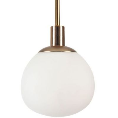 Maytoni Erich lampa wisząca 1x40W biała/złota MOD221-PL-01-G