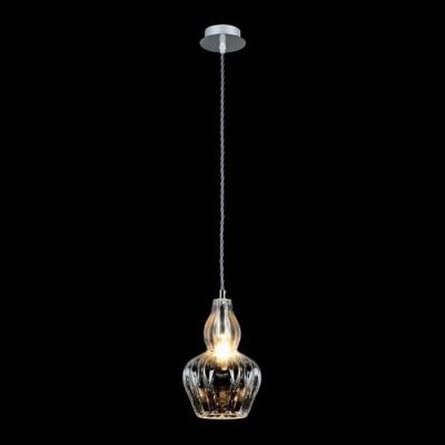 Maytoni Eustoma lampa wisząca 1x40W przezroczysta MOD238-PL-01-TR