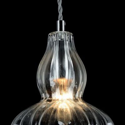 Maytoni Eustoma lampa wisząca 1x40W przezroczysta MOD238-PL-01-TR