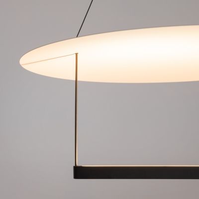 Maytoni Ambience lampa wisząca 1x30 W biała-czarna MOD280PL-L30B3K