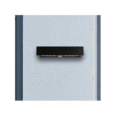 Milagro Brick kinkiet solarny 1x6 W czarny EKO9181