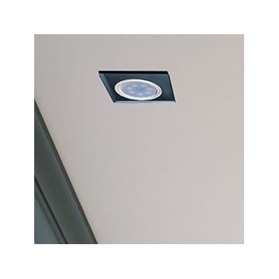 Milagro lampa do zabudowy 1x50W czarna EKOS271