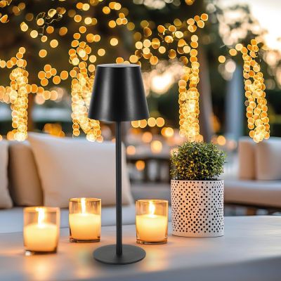 Milagro Virgin lampa biurkowa 1x3 W czarna EK1704