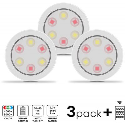 Milagro Jojo lampa podszafkowa 1x0,6 W biała EKB1438