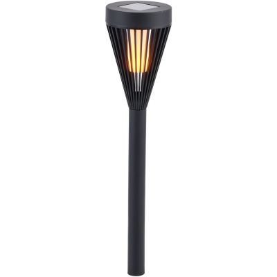 Milagro Flame lampa solarna stojąca 1x0,06 W czarny EKO1450