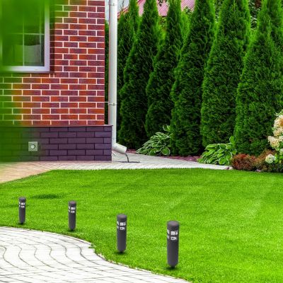 Milagro Fidel lampa gruntowa 1x0,06 W czarny EKO1451